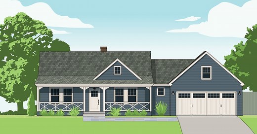 Curb Appeal: Modernizing a 1950s Cape Cod