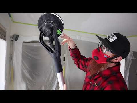 Ceiling Texture Removal with the Festool Planex 2.0