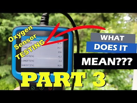 Reading OBD2 Live Data Part 3 (Testing 02 Oxygen sensors)