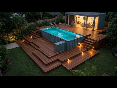 Shipping Container Pools That Will Blow Your Mind! | Backyard Oasis Redefined