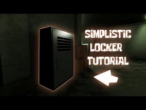 How to make a simple locker in Roblox.