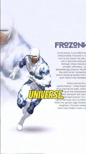Is Frozone the STRONGEST? #frozone #theincredibles #syndrome #gammajack #pixar #disney #facts