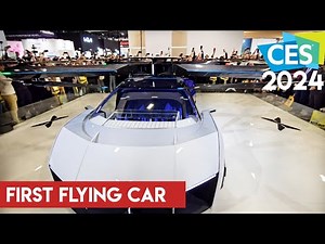 First Flying Car at CES 2024 | XPENG AEROHT eVTOL flying Car