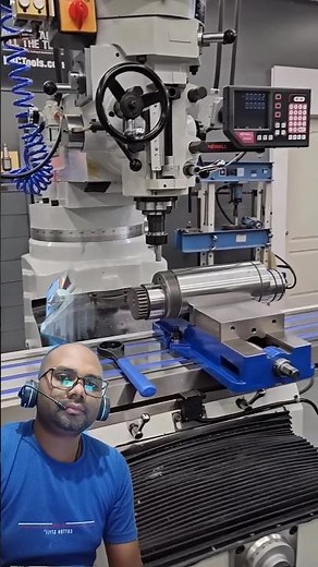 Quick Guide to Perfect Milling Machine Job Setup! 😳🔥#asmr