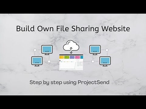 How to build your own file sharing website