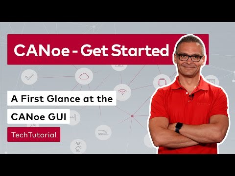 A First Glance at the CANoe GUI | Getting Started With CANoe and vTESTstudio | #VectorTechTutorial