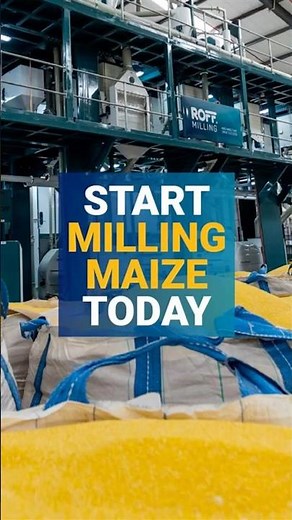 Africa’s Maize Milling Gamechanger: Roff Milling #machine #farming #manufacturing