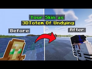 How to make CUSTOM TOTEMS in MINECRAFT! ( Java Edition )