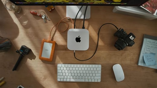 Apple shares new Mac mini ad