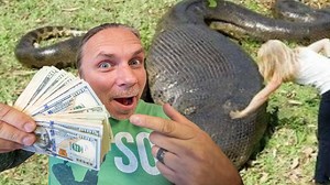 The hunt for a 30 foot snake! Do you want the chance to make $50,000? Here's how I need your help. | Brian Barczyk