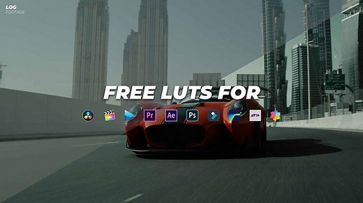 Free LUTs for Premiere Pro, DaVinci, Filmora & More