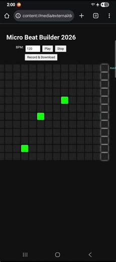 building html JavaScript css app