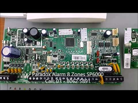 Paradox Alarm System SP6000
