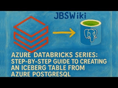 Azure Databricks Series: Step-by-Step Guide to Creating an Iceberg Table from Azure PostgreSQL