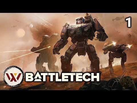 First Five Hours - #1 BATTLETECH Let's Play Campaign Gameplay