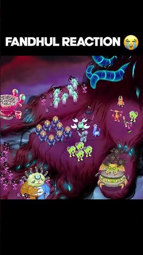 My Reaction to Fandhul ❄️ #shorts #mysingingmonsters