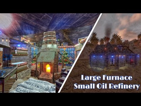 Building a Large Furnace with an Oil Refinery - RUST (2025)