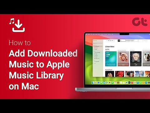 How to Add Downloaded Music to Apple Music Library on Mac | Seamless Sync for Music Files | Tutorial