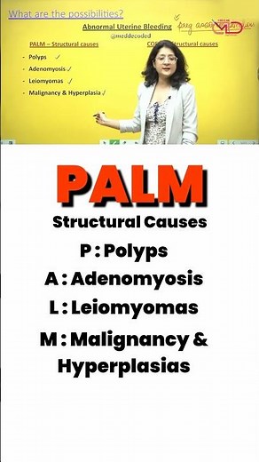 Understanding Abnormal Uterine Bleeding (AUB) PALM & COEIN: #PALMCOEIN #AUB #WomensHealth