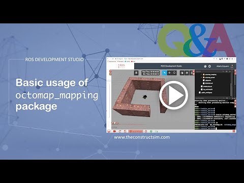 [ROS Q&A] 085 - Basic usage of octomap_mapping package - Tutorial