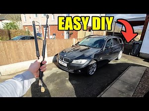 BMW TRUNK STRUTS REPLACEMENT | EASY DIY