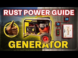 Rust Power Guide - Small Generator Tutorial That Actually Works