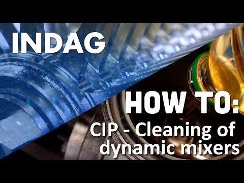 INDAG Dynamic Inline Mixer | Howto | CIP - Cleaning in Place