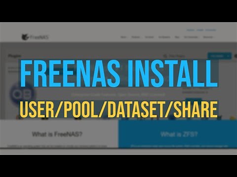 Installing FreeNAS