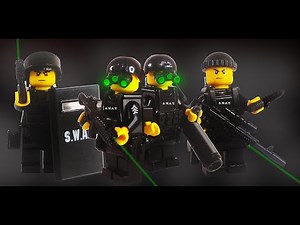 ARMED ROBBERY IN LEGO CITY!!!! | A Lego SWAT Stop-Motion Short