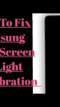 How To Fix Samsung Galaxy Black Screen Problem No Light Only Vibration