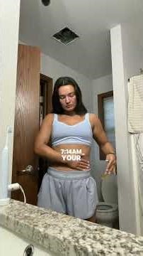 morning vlog on day 01 of my cycle while traveling 🙈✈️🤍