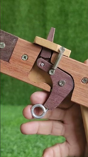 Powerful Wooden Gun Made by Hand | Amazing DIY Wood Gun Creation!