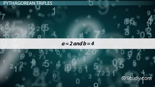 Pythagorean Triple | Definition, Formula & Examples