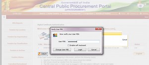 DSC authentication failed in e Tender, e-Procurement Tender Experts