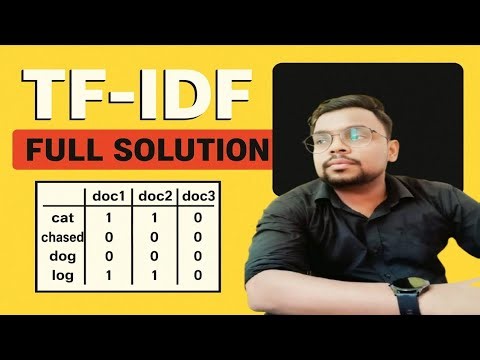 TF-IDF Explained Step-by-Step | NLP Tutorial with Full Solution