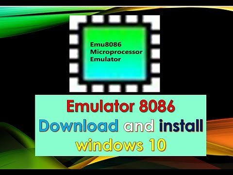 How to install and use 8086 Emulator (emu8086 tool)