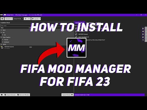 How To Install Mod Manager For FIFA 23 + License Mod