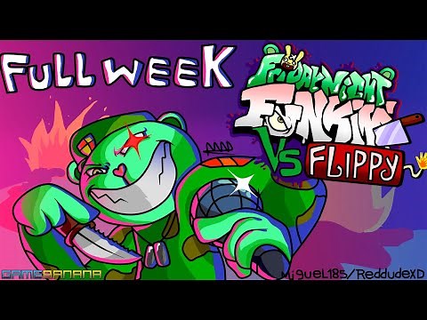 Friday Night Funkin' - VS Flippy FULL WEEK (HARD) | FNF Mod