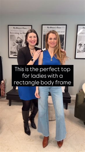 StyleFinder | Fashion for Women 35+ on Instagram: "How stunning does my friend @racheldanielle.official look on this top?! She has delicate rectangle frame so this top gave the perfect hourglass illusion 👏🏽👏🏽👏🏽 Find the Jenny Tie Tank by @confidera.clothing at confideraclothing.com 🛍️"