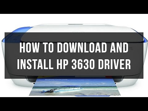 How to download and install driver HP 3630
