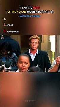 TOP 3 SMARTEST PATRICK JANE MOMENTS 🧠🔥 PART 3 #shorts #usa