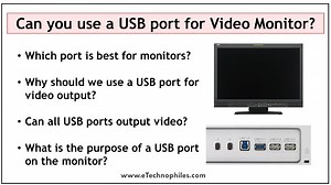 Can You Use a USB Port For Video Monitor? (Explained)