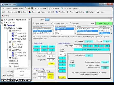 AccuLoad - Whole House Load Calculation