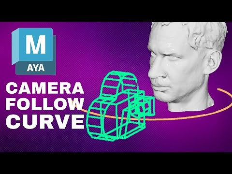 Maya Camera Follow Curve Tutorial