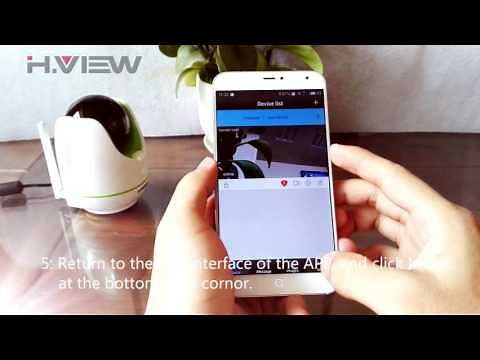 How to set motion detection alert - H.VIEW HD IP Camera