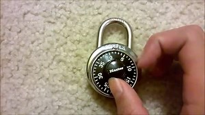 Which Way To Turn A Combination Lock To Open? RIGHT - LEFT - RIGHT