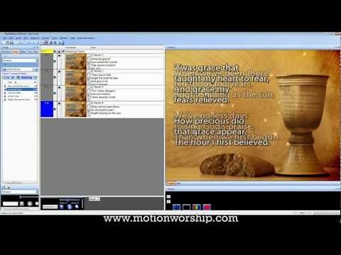 Using Worship Lyrics with Motion Backgrounds - Tutorial / How to and Tips
