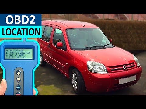 Citroen Berlingo OBD2 Port Location