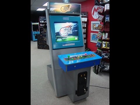 Sega Naomi World Series Baseball Arcade Game - Gameplay, Artwork, Cabinet Design Video