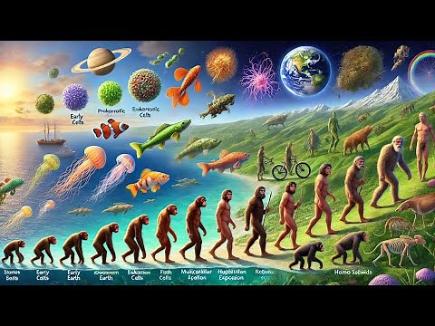 "The Incredible Human Evolution: A 3.8 Billion Year Story"